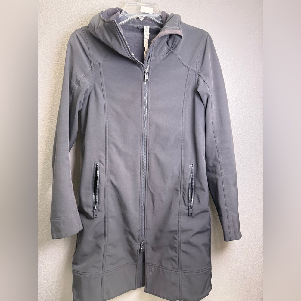 lululemon athletica Gray Trench Coat